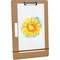 Drawing Board - 13 x 17 Sketch Boards with Handle for Drafting Art - Portable Wooden Clipboard for Class or Studio Fit in Artists Tote